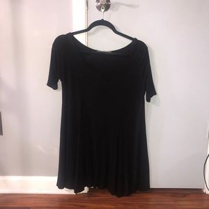 Black tunic dress